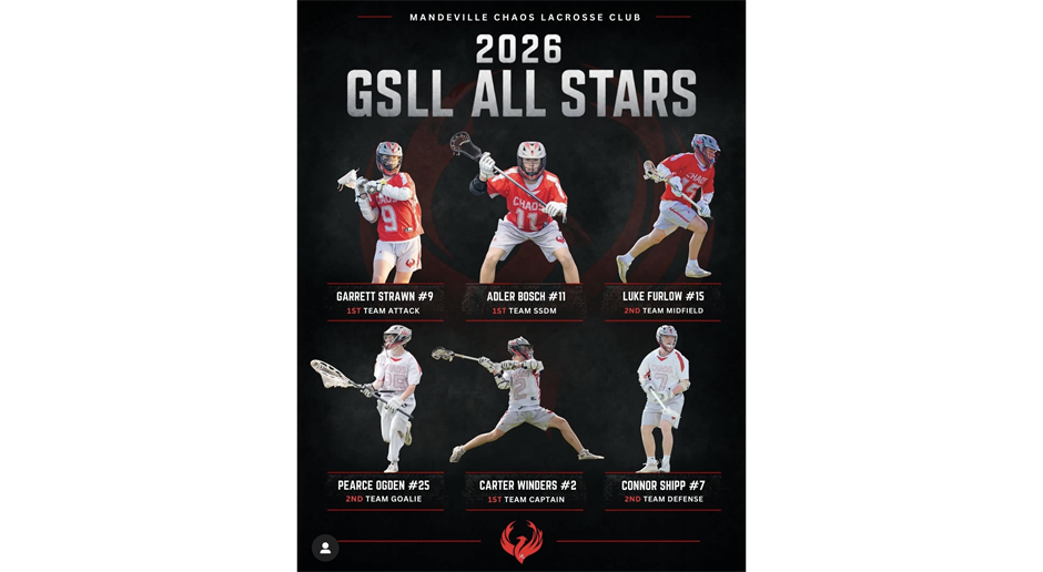 ‘26 GSLL All-Stars